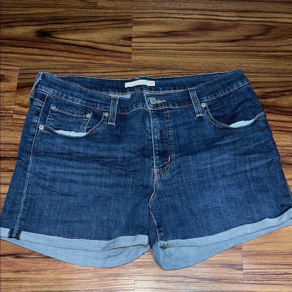 Denim Blue Women's Shorts